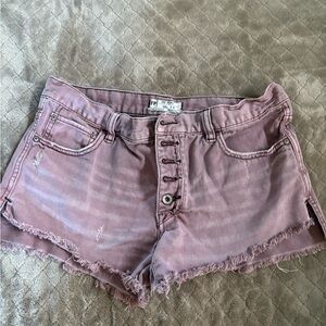 Free people Distressed Women Shorts